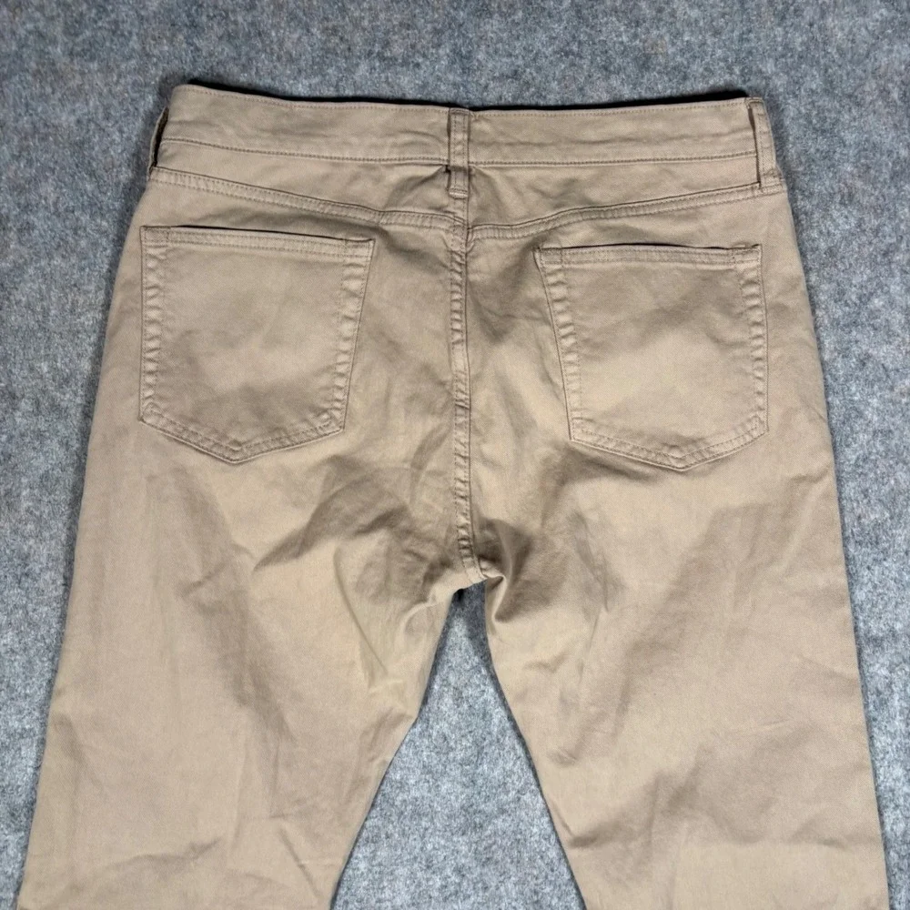 J. Crew 484 Slim Fit Chino Pants Mens 34x34 Khaki Tan Stretch AZ963 Re-Imagined